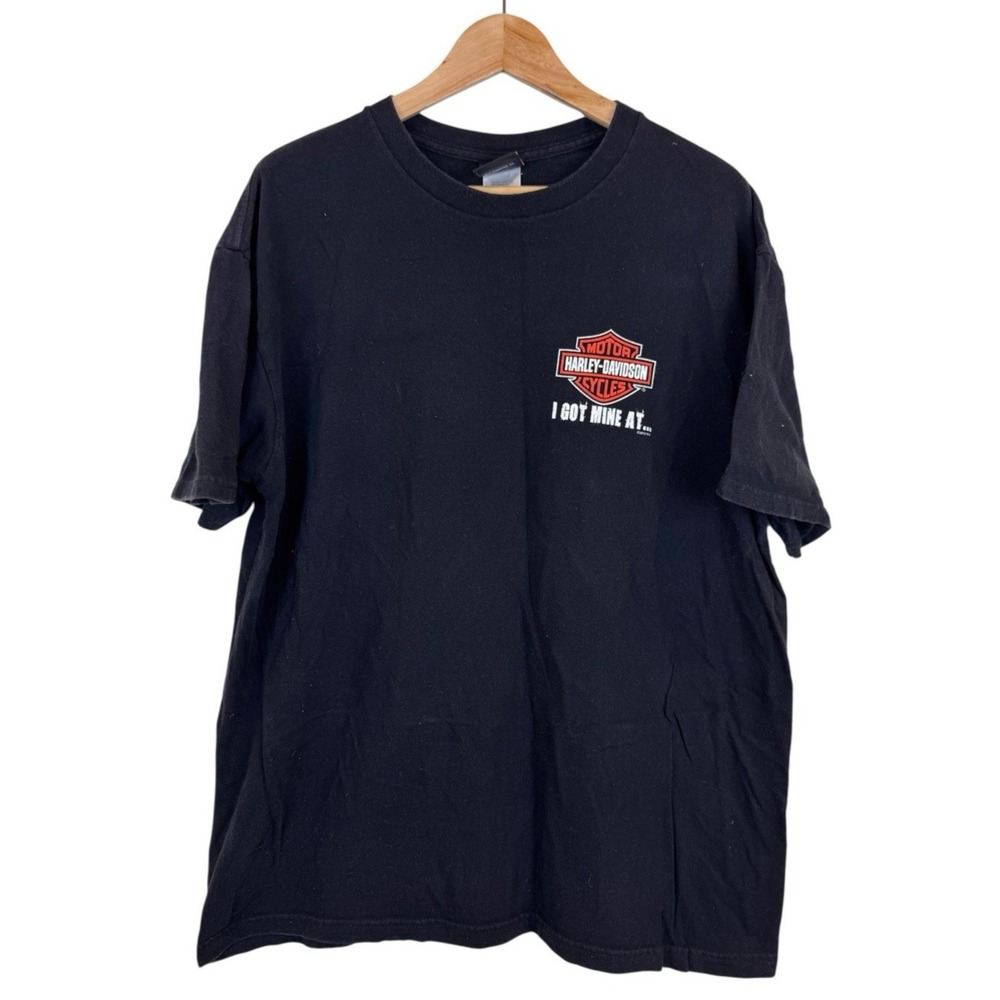 Harley-Davidson I got mine at... Buddy Stubbs Men's T-Shirt XL Phoenix Arizona‎